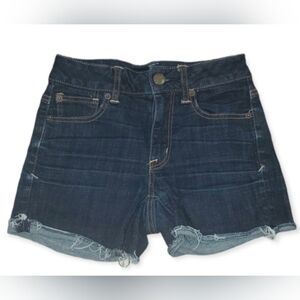 American eagle jean shorts  size 0